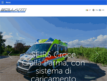 Tablet Screenshot of bollanti.it